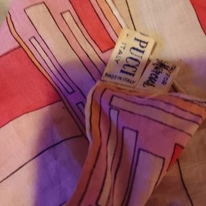 VINTAGE EMILIO PUCCI HANKERCHIEF